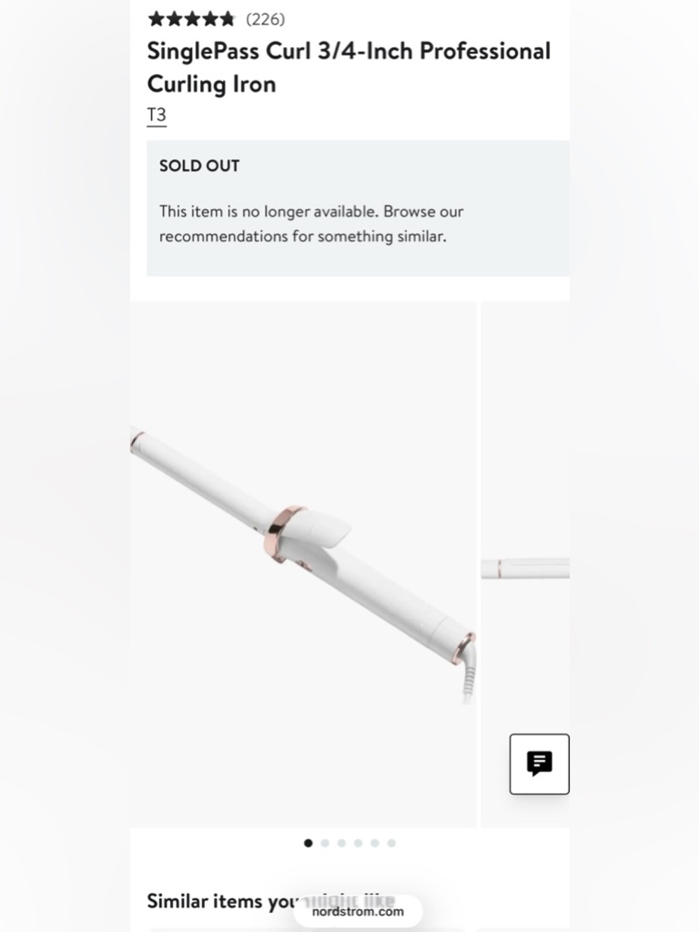 T3 Curling iron - Picture 3 of 15